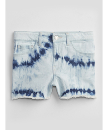 GAP（ギャップ）の「ハイライズ タイダイデニムショートパンツ (キッズ)（デニムパンツ・キッズ）」