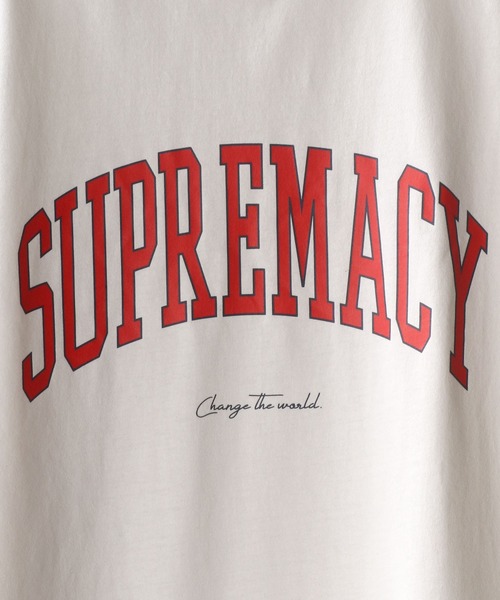 SITRY(シトリー)の「Heavy Weight College Print BIG T-shirt/ヘビーウェイト カレッジプリントビッグTシャツ(Tシャツ/カットソー・メンズ・ベージュ/オフホワイト/グリーン/ピンク/ブラック/ブルー・M/L)」の10枚目の写真