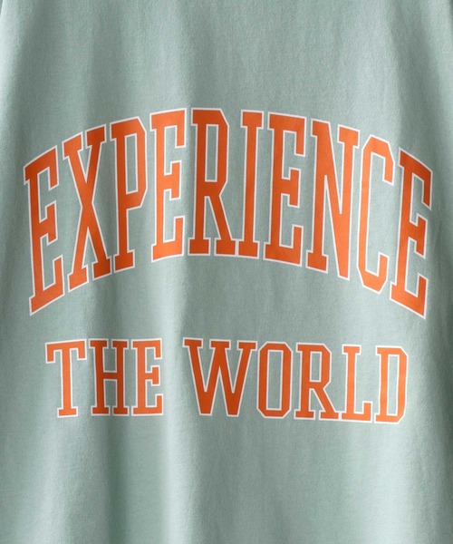 SITRY(シトリー)の「Heavy Weight College Print BIG T-shirt/ヘビーウェイト カレッジプリントビッグTシャツ(Tシャツ/カットソー・メンズ・ベージュ/オフホワイト/グリーン/ピンク/ブラック/ブルー・M/L)」の13枚目の写真