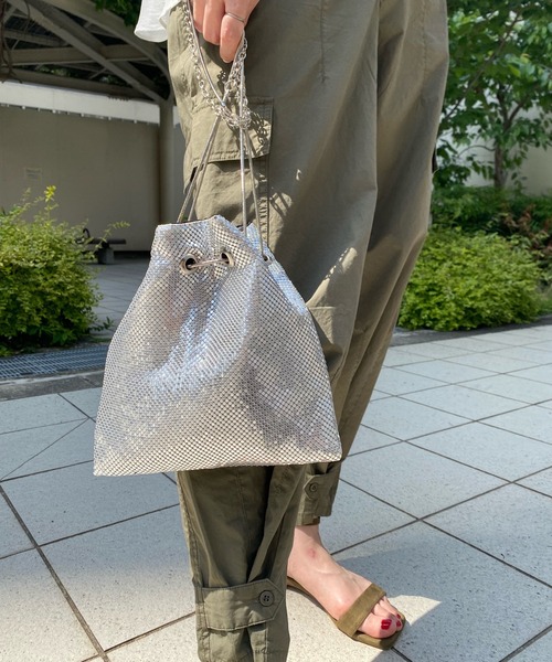 DouDou(ドゥドゥ)の「チェーンポシェット(ショルダーバッグ・レディース・シルバー/ゴールド・FREE)」の13枚目の写真