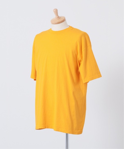 LOS ANGELES APPAREL(ロサンゼルスアパレル)の「【LA APPAREL / ロサンゼルスアパレル】6.5OZ GARMENT DYE CREW NECK T-SHIRT(Tシャツ/カットソー・メンズ・ホワイト/ブラック/イエロー/ライトブルー/グレー/ライトイエロー・MEDIUM/LARGE/XX-LARGE/X-LARGE)」の6枚目の写真