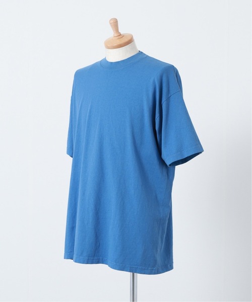 LOS ANGELES APPAREL(ロサンゼルスアパレル)の「【LA APPAREL / ロサンゼルスアパレル】6.5OZ GARMENT DYE CREW NECK T-SHIRT(Tシャツ/カットソー・メンズ・ホワイト/ブラック/イエロー/ライトブルー/グレー/ライトイエロー・MEDIUM/LARGE/XX-LARGE/X-LARGE)」の5枚目の写真