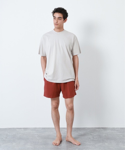 LOS ANGELES APPAREL(ロサンゼルスアパレル)の「【LA APPAREL / ロサンゼルスアパレル】6.5OZ GARMENT DYE CREW NECK T-SHIRT(Tシャツ/カットソー・メンズ・ホワイト/ブラック/イエロー/ライトブルー/グレー/ライトイエロー・MEDIUM/LARGE/XX-LARGE/X-LARGE)」の18枚目の写真