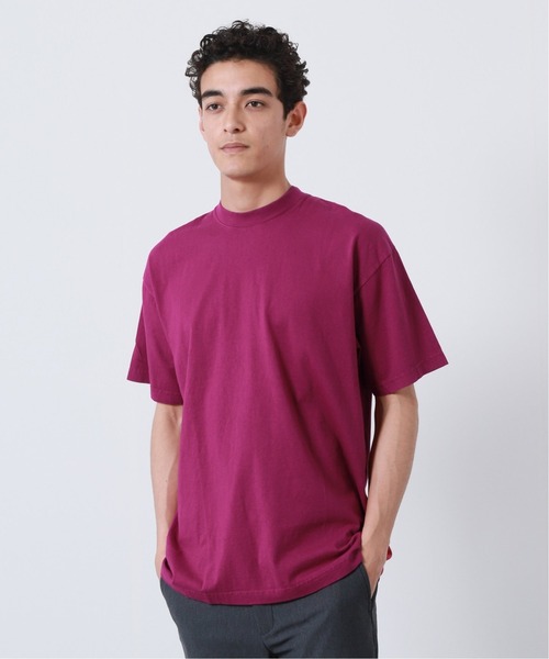 LOS ANGELES APPAREL(ロサンゼルスアパレル)の「【LA APPAREL / ロサンゼルスアパレル】6.5OZ GARMENT DYE CREW NECK T-SHIRT(Tシャツ/カットソー・メンズ・ホワイト/ブラック/イエロー/ライトブルー/グレー/ライトイエロー・MEDIUM/LARGE/XX-LARGE/X-LARGE)」の21枚目の写真