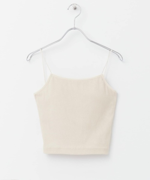 KBF（ケイビーエフ）の「バックオープンブラキャミソール（キャミソール・レディース・ブラック/ベージュ/アイボリー・38/36）」の2枚目の写真