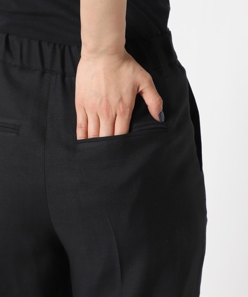 plage（プラージュ）の「《VERY6月号掲載》washable linen パンツ2◆（その他パンツ・レディース・ブラック/ベージュ・38/36/34/32）」の9枚目の写真