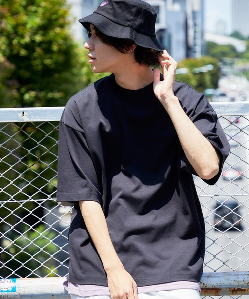 MONO-MART（モノマート）の「ワッフルレイヤードオーバーロングタンクトップ（タンクトップ・メンズ・ブラック/ベージュ/ネイビー/カーキ/アイボリー/ヘザーグレー/グリーン系その他/ブルー系その他/パープル系その他/チャコール・S/M/L）」の19枚目の写真