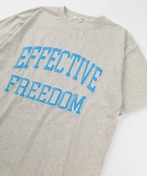 make a ray!（メイク ア レイ！）の「カレッジロゴ プリント半袖Tシャツ/ ビッグシルエット（Tシャツ/カットソー・メンズ）」