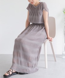 SENSE OF PLACE by URBAN RESEARCH | マジョリカプリーツウエストマークワンピース(ワンピース)