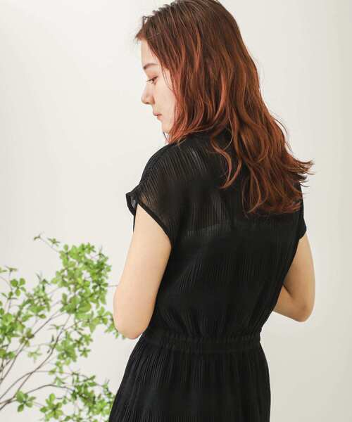 SENSE OF PLACE by URBAN RESEARCH（センスオブプレイスバイアーバンリサーチ）の「マジョリカプリーツウエストマークワンピース（ワンピース・レディース・ミント/ブラック/グレー・ONE）」の17枚目の写真