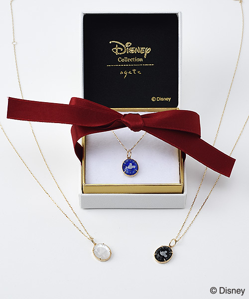 agete（アガット）の「＜Disney（ディズニー）＞K10ネックレス