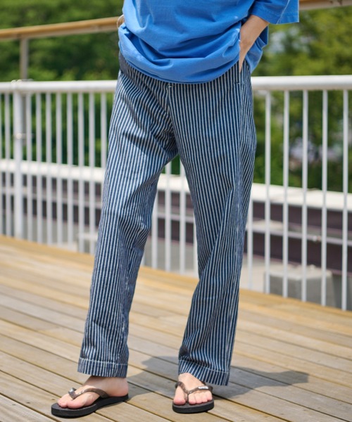 CIAOPANIC TYPY（チャオパニックティピー）の「アソート柄イージーパンツ（スラックス・メンズ・ネイビー/アイボリー/チャコールグレー/グリーン・M/L）」の5枚目の写真