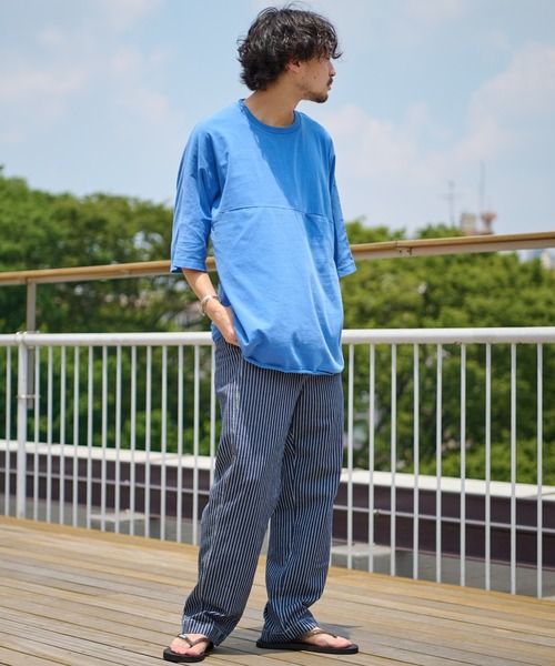 CIAOPANIC TYPY（チャオパニックティピー）の「アソート柄イージーパンツ（スラックス・メンズ・ネイビー/アイボリー/チャコールグレー/グリーン・M/L）」の7枚目の写真