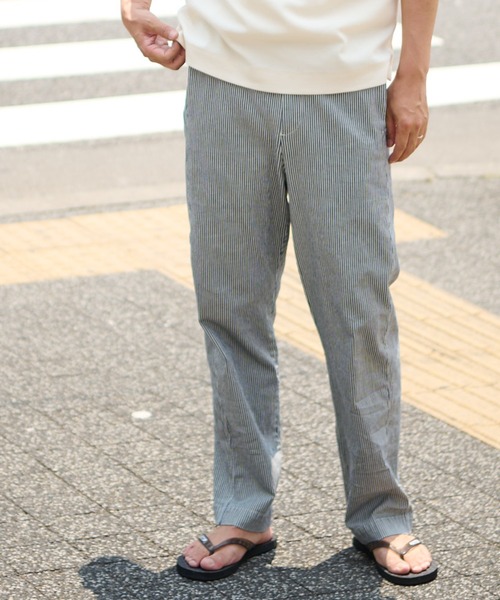 CIAOPANIC TYPY（チャオパニックティピー）の「アソート柄イージーパンツ（スラックス・メンズ・ネイビー/アイボリー/チャコールグレー/グリーン・M/L）」の8枚目の写真