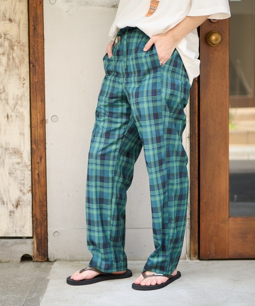 CIAOPANIC TYPY（チャオパニックティピー）の「アソート柄イージーパンツ（スラックス・メンズ・ネイビー/アイボリー/チャコールグレー/グリーン・M/L）」の15枚目の写真