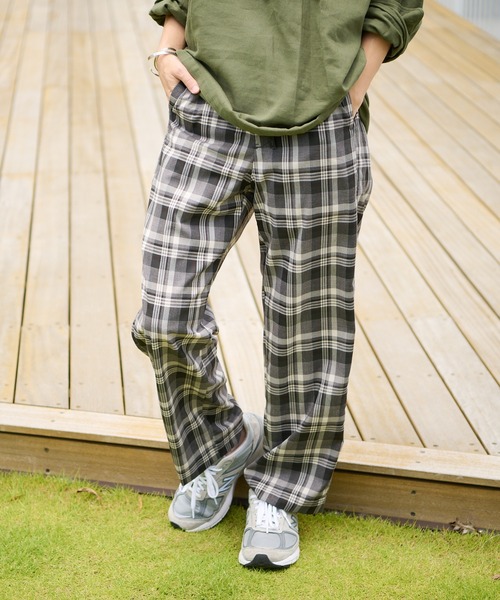 CIAOPANIC TYPY（チャオパニックティピー）の「アソート柄イージーパンツ（スラックス・メンズ・ネイビー/アイボリー/チャコールグレー/グリーン・M/L）」の11枚目の写真