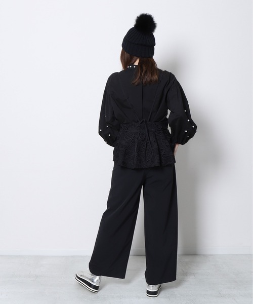【新品タグ付】Re Verofnna ヴェロフォンナ サロペット フリルつけ外し セール】ペプラムサロペット（その他パンツ）｜Re.Verofonna