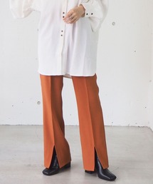 tiptop | 【web限定アイテム・セットアップ対応】 フロントスリットセミフレアスラックス(スラックス)