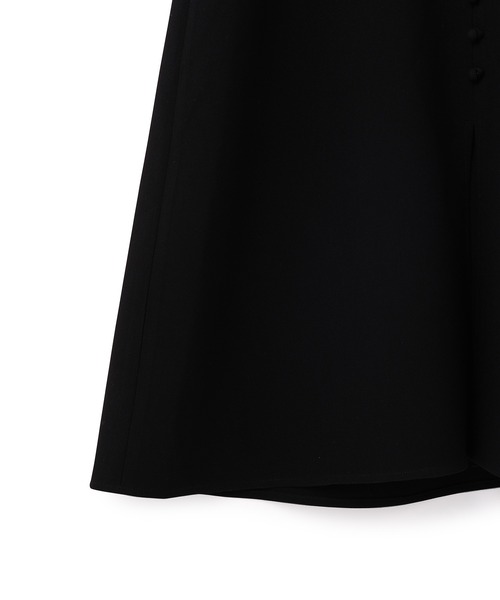 ADAM ET ROPE'（アダムエロペ）の「【WEB限定】2WAYフロントボタンジャンパースカート（ジャンパースカート・レディース・ブラック/ダークグリーン系・38/36）」の9枚目の写真