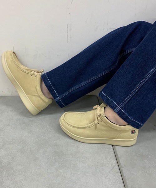 GRAVIS(グラヴィス)の「【gravis/グラビス】モックLUCE(スニーカー・メンズ・ブラック/ベージュ・25/26/27)」の1枚目の写真