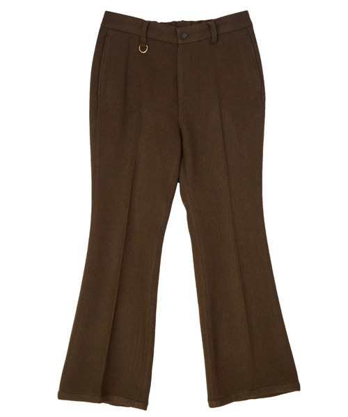 TAUPE(トープ)の「TAUPE/トープ/Spondish Flare Pants/スポンディッシュフレアパンツ(スラックス・メンズ・ブラウン・2)」の4枚目の写真