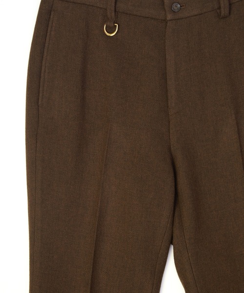 TAUPE(トープ)の「TAUPE/トープ/Spondish Flare Pants/スポンディッシュフレアパンツ(スラックス・メンズ・ブラウン・2)」の8枚目の写真