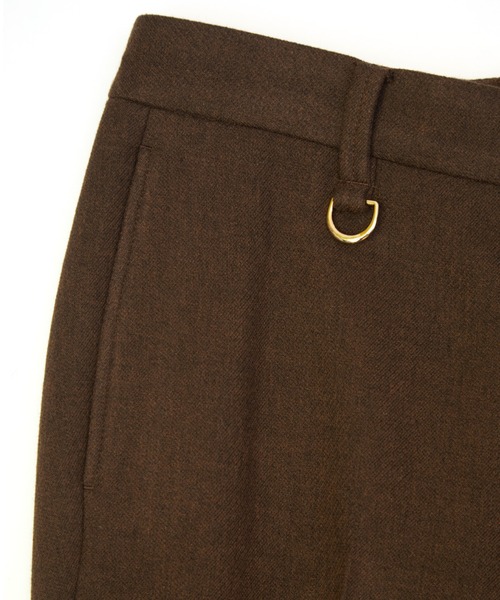 TAUPE(トープ)の「TAUPE/トープ/Spondish Flare Pants/スポンディッシュフレアパンツ(スラックス・メンズ・ブラウン・2)」の3枚目の写真