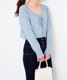 Heather | ハナガラテレコカーデキャミセット　215256(カーディガン/ボレロ)