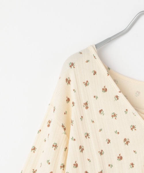 Heather（ヘザー）の「ハナガラテレコカーデキャミセット　215256（カーディガン/ボレロ・レディース・ホワイト/イエロー/ブルー/アイボリー・FREE）」の21枚目の写真