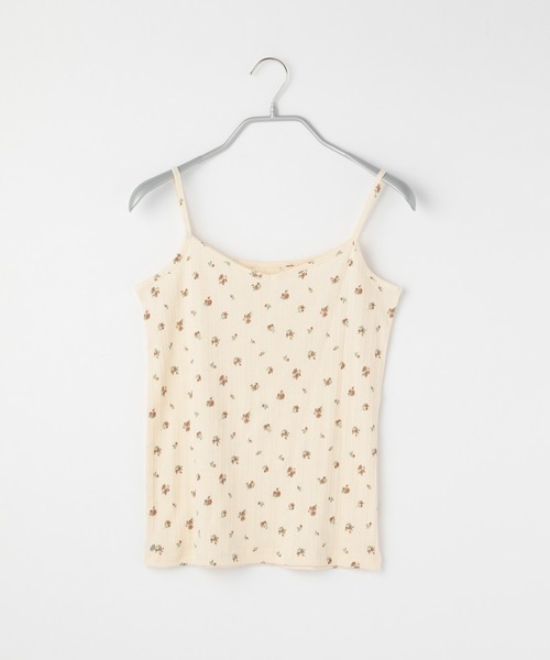 Heather（ヘザー）の「ハナガラテレコカーデキャミセット　215256（カーディガン/ボレロ・レディース・ホワイト/イエロー/ブルー/アイボリー・FREE）」の11枚目の写真