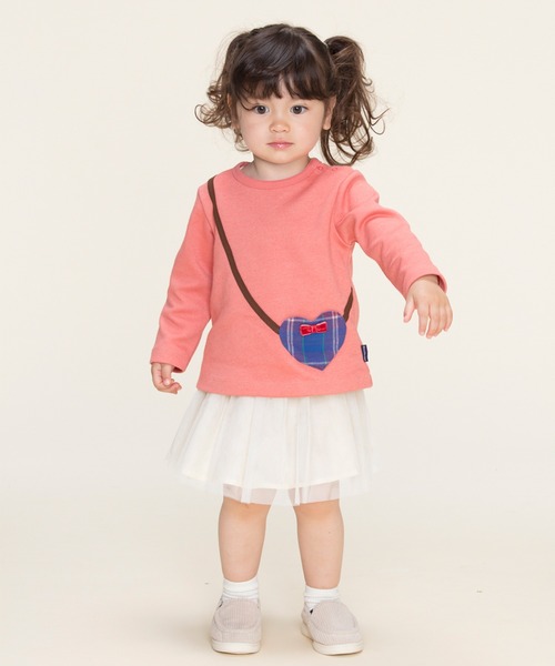 Moujonjon(ムージョンジョン)の「チュールスカート(スカート・キッズ・ホワイト/パープル・S/M/L)」の10枚目の写真
