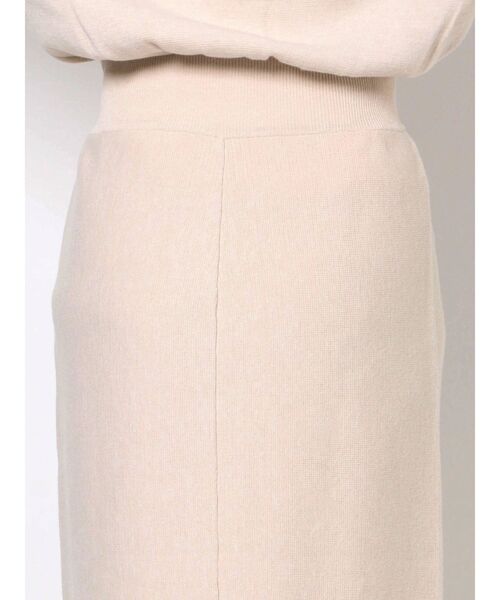 LAGUNAMOON（ラグナムーン）の「ナローニットスカート（スカート・レディース・バーガンディー/ブラック/アイボリー/ライトグレー/モカ・MEDIUM/SMALL）」の14枚目の写真