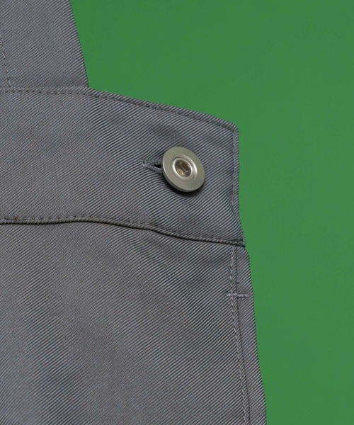 MAISON SPECIAL（メゾンスペシャル）の「《ユニセックスアイテム》マルチファブリックオーバーオール 【MAISON SPECIAL/メゾンスペシャル】（サロペット/オーバーオール・メンズ・ブラック/ダークブラック/ブルーグレー/カーキ・1/0/2）」の11枚目の写真