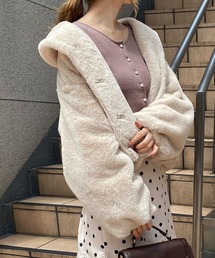 one after another NICE CLAUP | フェイクファーコート(その他アウター)