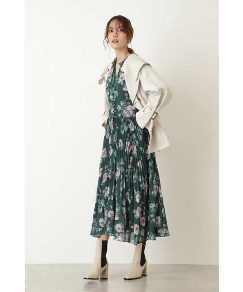 JILL STUART(ジルスチュアート)の「◆テオショートトレンチコート(トレンチコート・レディース・ベージュ/ブラウン・MEDIUM/SMALL)」の3枚目の写真