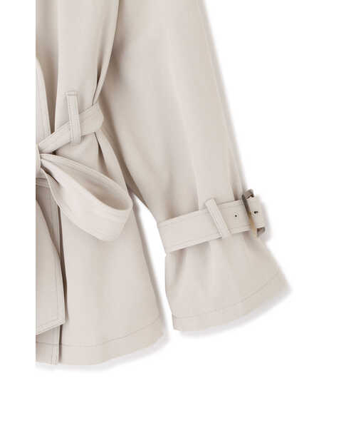 JILL STUART(ジルスチュアート)の「◆テオショートトレンチコート(トレンチコート・レディース・ベージュ/ブラウン・MEDIUM/SMALL)」の21枚目の写真