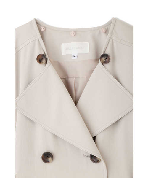 JILL STUART(ジルスチュアート)の「◆テオショートトレンチコート(トレンチコート・レディース・ベージュ/ブラウン・MEDIUM/SMALL)」の19枚目の写真
