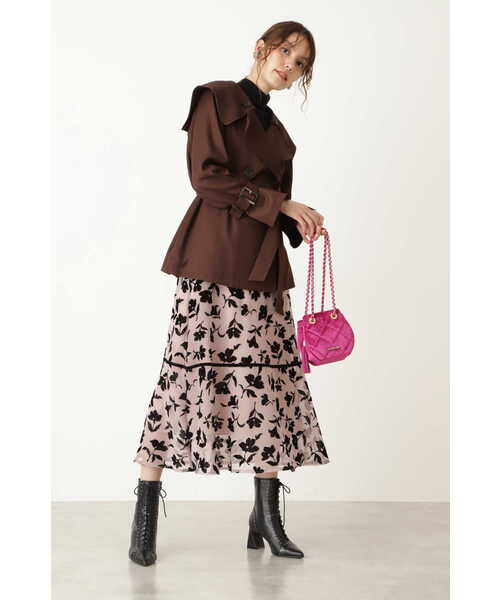 JILL STUART(ジルスチュアート)の「◆テオショートトレンチコート(トレンチコート・レディース・ベージュ/ブラウン・MEDIUM/SMALL)」の13枚目の写真