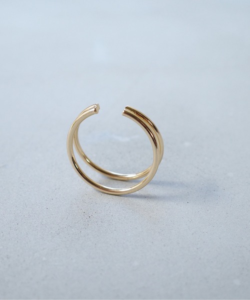 SIGNAL（シグナル）の「【SIGNAL/シグナル】Double Line Ear Cuff / ダブルラインイヤーカフ（イヤーカフ・レディース・シルバー/ゴールド・FREE）」の10枚目の写真