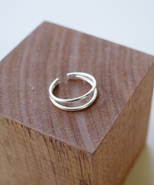 SIGNAL（シグナル）の「【SIGNAL/シグナル】Double Line Ear Cuff / ダブルラインイヤーカフ（イヤーカフ・レディース・シルバー/ゴールド・FREE）」の12枚目の写真