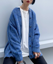 PAGEBOY | シャギークルーカーディガン(ニット/セーター)