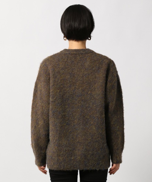 PAGEBOY（ページボーイ）の「シャギークルーカーディガン（ニット/セーター・レディース・ブラウン/グレイッシュベージュ/グリーン系その他/ブルー系その他/パープル系その他/アクア・FREE）」の21枚目の写真