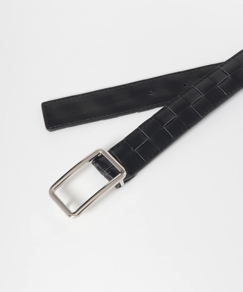 SENSE OF PLACE by URBAN RESEARCH（センスオブプレイスバイアーバンリサーチ）の「ギボシメッシュベルト（ベルト・レディース・アイボリー/パープル/ブラック・ONE）」の10枚目の写真