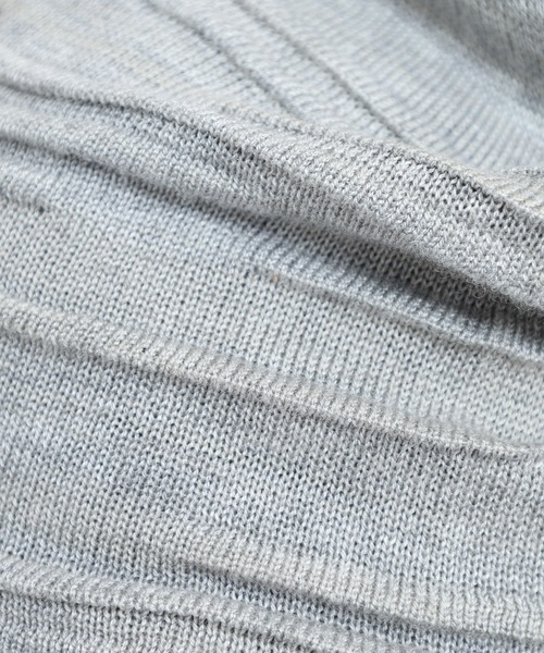 Sense of Grace（センスオブグレース）の「タック入り ビーニー（ニットキャップ/ビーニー・メンズ・ベージュ/ブラック/アッシュ/ダークネイビー/チャコールグレー・FREE）」の16枚目の写真