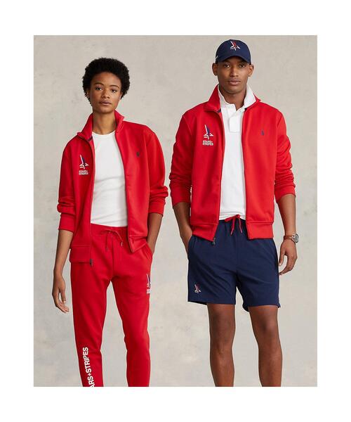 POLO RALPH LAUREN（ポロ ラルフ ローレン）の「スター + ストライプ トラック ジャケット（ジャージ・メンズ・レッド・S/M/L/XS）」の9枚目の写真