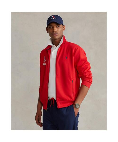 POLO RALPH LAUREN（ポロ ラルフ ローレン）の「スター + ストライプ トラック ジャケット（ジャージ・メンズ・レッド・S/M/L/XS）」の11枚目の写真