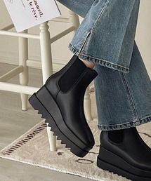 etade（エタード）の「【etade】volume sole chelsea short boots etds5（ブーツ）」