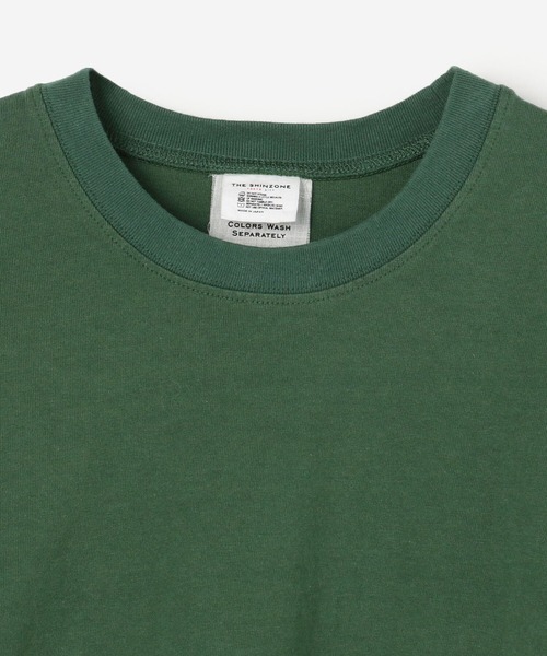 THE SHINZONE（ザ　シンゾーン）の「【THE SHINZONE】MILITARY BACK PRINT T WOMEN（Tシャツ/カットソー・レディース・グリーン/ネイビー・FREE）」の12枚目の写真