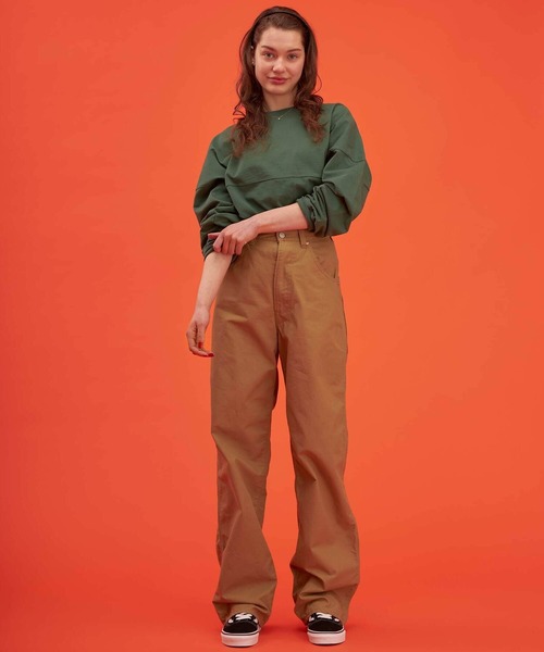 THE SHINZONE（ザ　シンゾーン）の「【THE SHINZONE】MILITARY BACK PRINT T WOMEN（Tシャツ/カットソー・レディース・グリーン/ネイビー・FREE）」の6枚目の写真