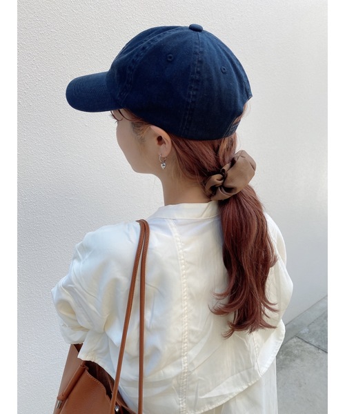 JUMELLE（ジュメロ）の「セットシュシュ（シュシュ・レディース・ホワイト/ブラウン・FREE）」の8枚目の写真